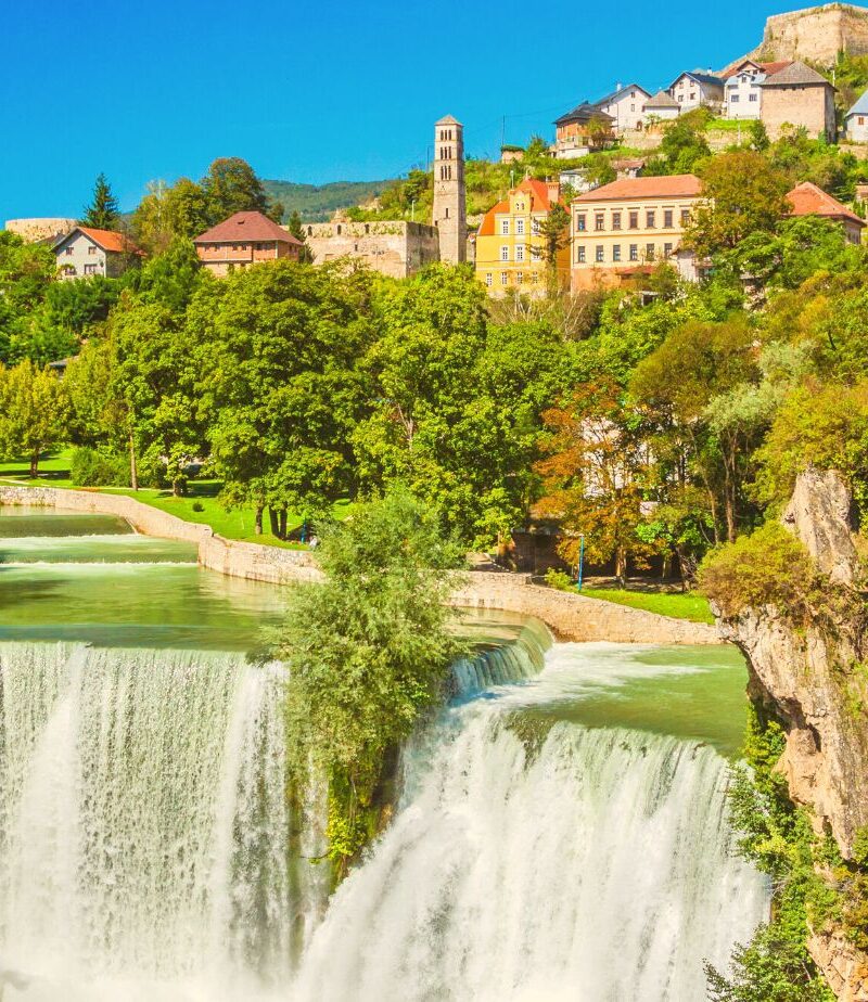 Jajce Waterfall