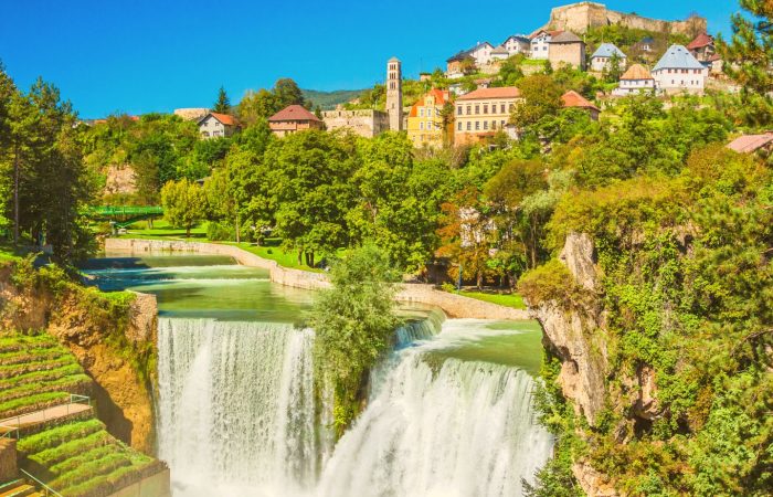 Jajce Waterfall