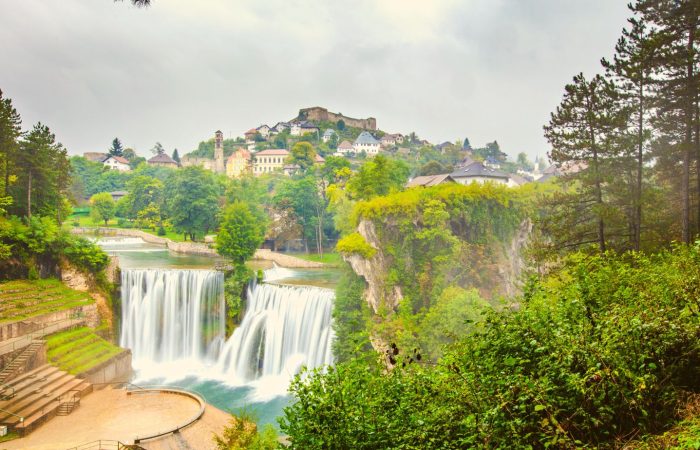 Jajce Waterfall